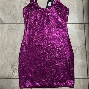 Fashion Nova Sequin Dress